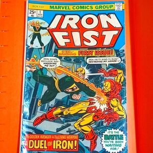1975 Iron Fist, First issue, Marvel Comics Group Comic Book